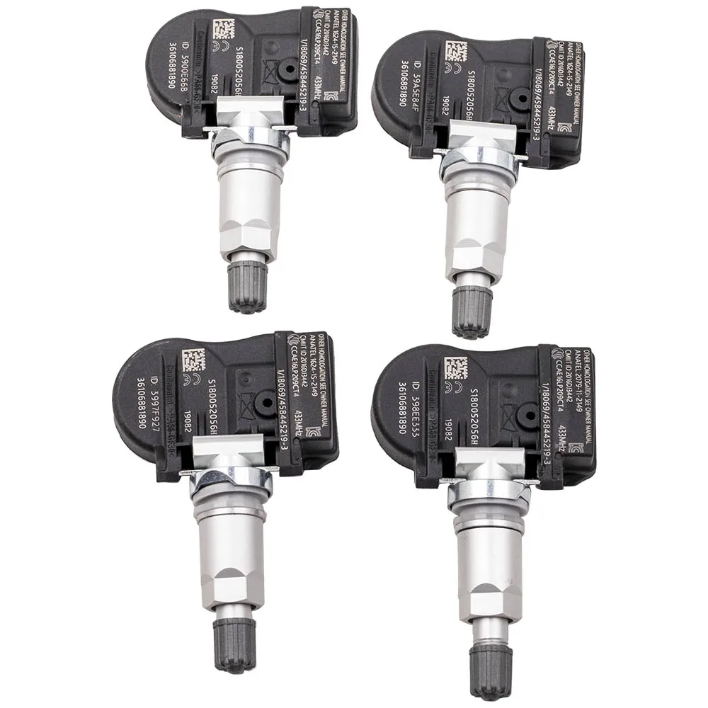 4pcs Tyre Pressure Sensors for BMW F20 F22 F30 F32 X1 F48 X2 F49 X5 36106856209 36106855539