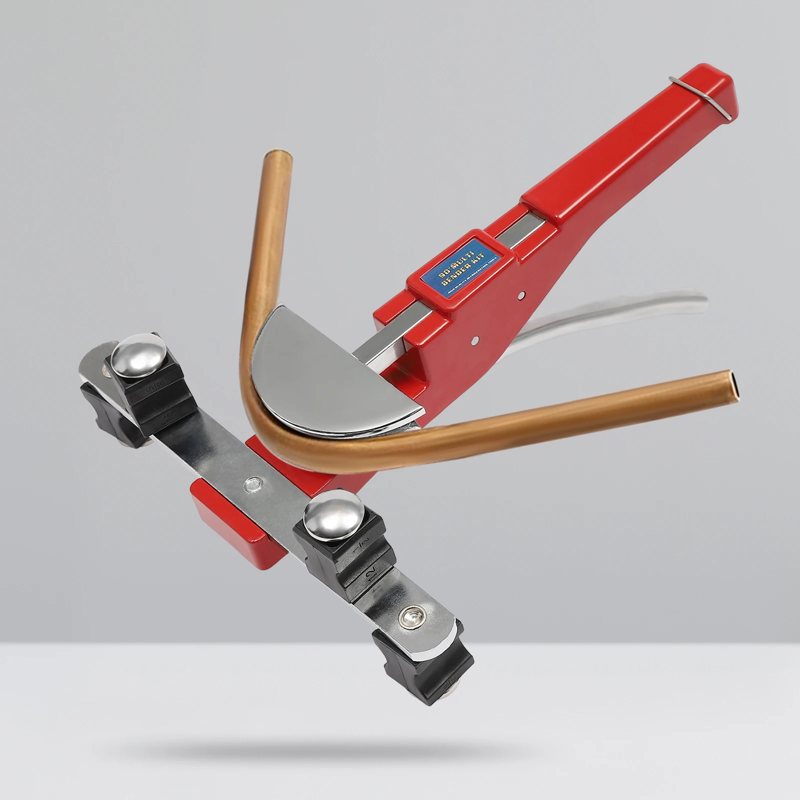 CT-999F Red Rohrbiegemaschine Hand Rohrbiegemaschine Set 6-22 mm Rohrbiegemaschine bis 90°-Rohrschneider