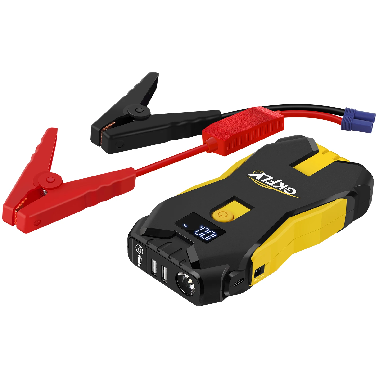 GKFLY 4000A Car Jump Starter Portable Power Bank 2000A Car Battery Booster 12V Auxiliary Starting Device for Diesel