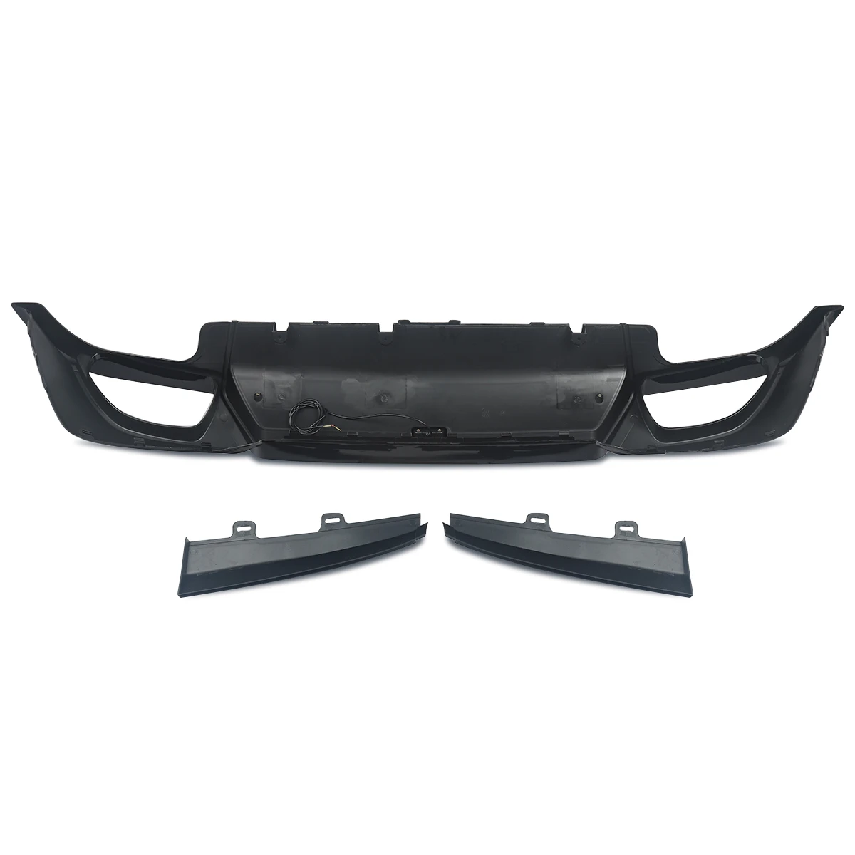 MagicKit For BMW 3Ser G20 G21 M Sport 2019-21 Competitive &Lamp Style Rear Diffuser Black