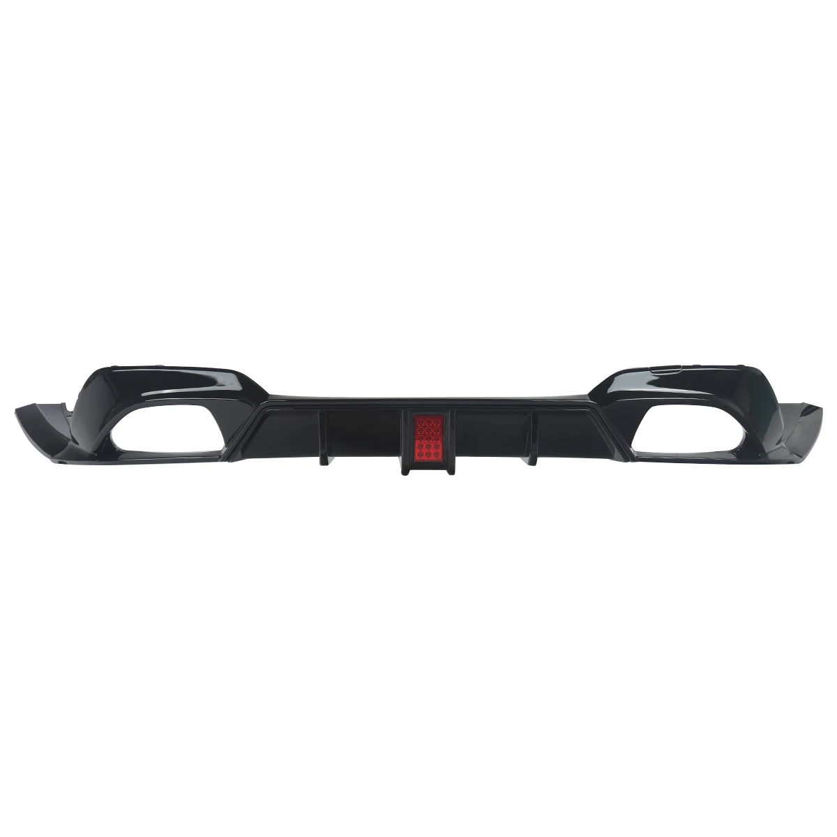 MagicKit For BMW 3Ser G20 G21 M Sport 2019-21 Competitive &Lamp Style Rear Diffuser Black