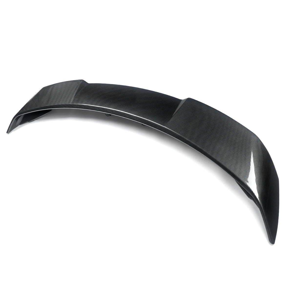 FOR 2015-2022 FORD MUSTANG S550 GT STYLE GLOSSY BLACK REAR TRUNK SPOILER WING