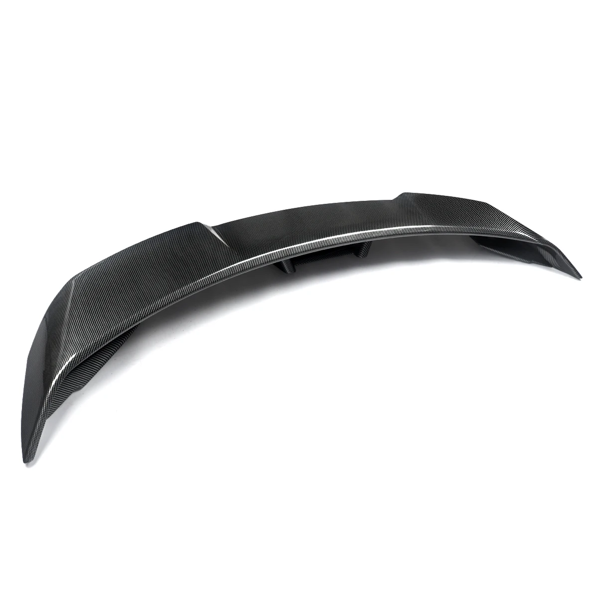 FOR 2015-2022 FORD MUSTANG S550 GT STYLE GLOSSY BLACK REAR TRUNK SPOILER WING