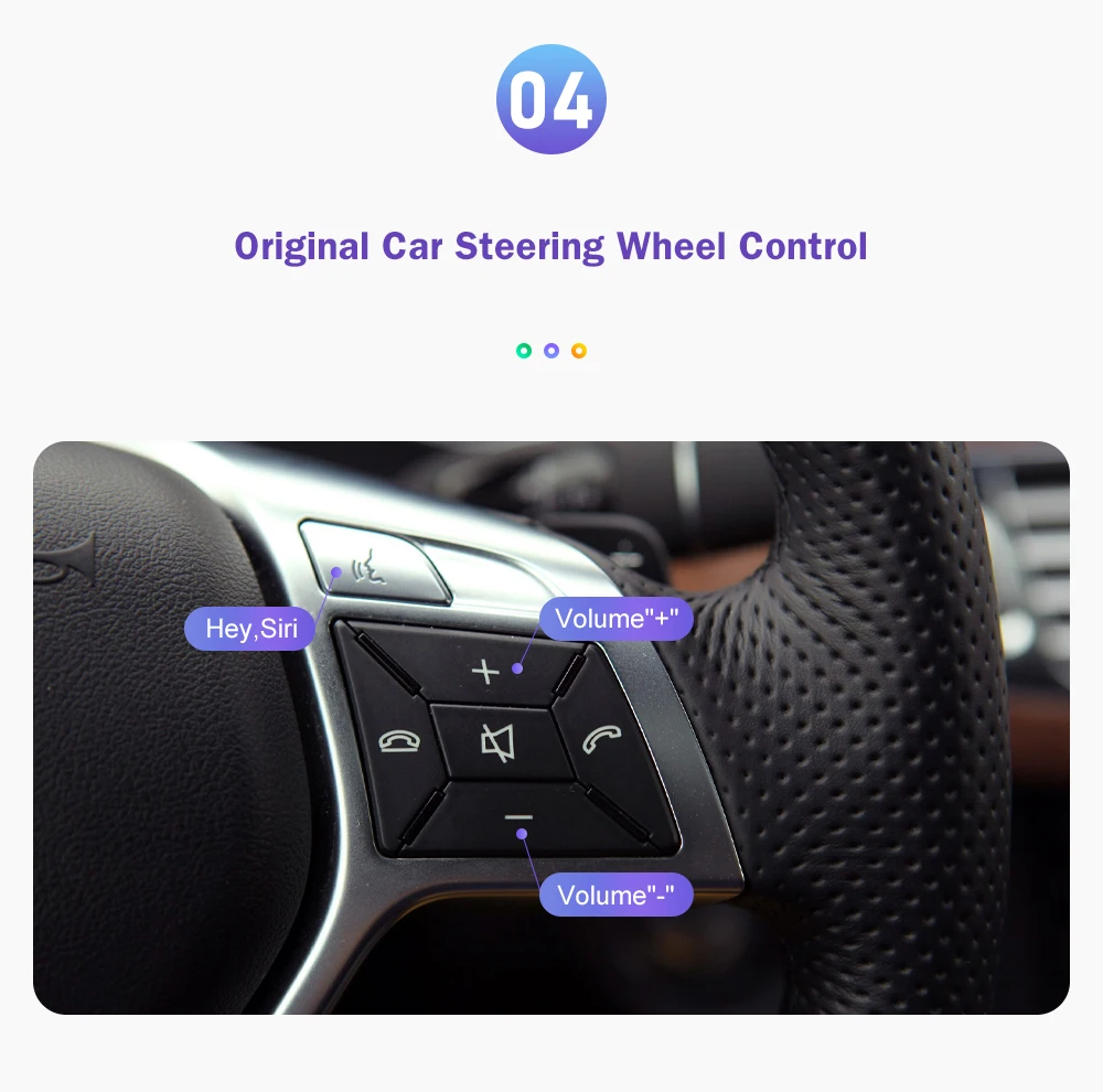 Wireless CarPlay for Mercedes Benz CLS W218 2011-2015 NTG4.5/4.7 with Android Auto Mirror Link AirPlay Bluetooth Siri Voice USB