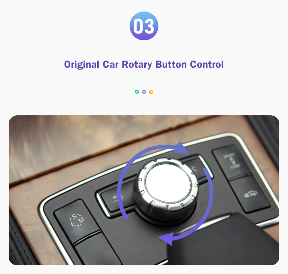 Wireless CarPlay for Mercedes Benz CLS W218 2011-2015 NTG4.5/4.7 with Android Auto Mirror Link AirPlay Bluetooth Siri Voice USB