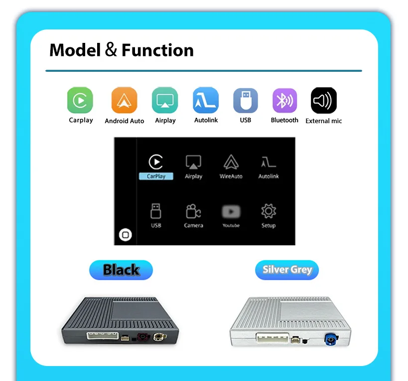 Wireless CarPlay For Porsche Panamera 2010 11 12 13 14 15 16 Years PCM 3.1 AirPlay Android Mirror Link CarPlay Function