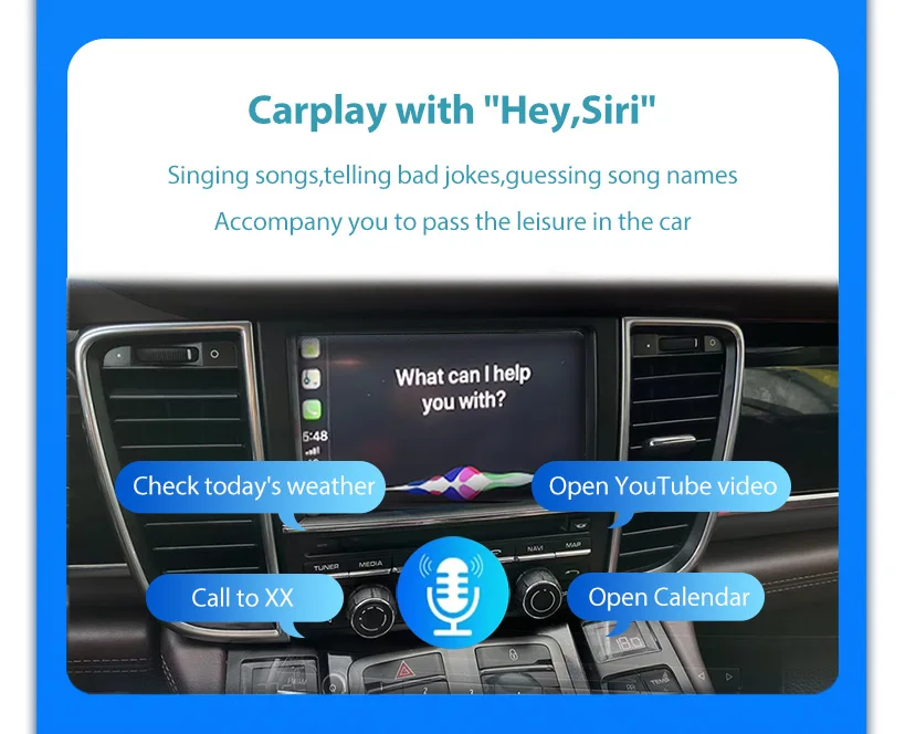 Wireless CarPlay For Porsche Panamera 2010 11 12 13 14 15 16 Years PCM 3.1 AirPlay Android Mirror Link CarPlay Function