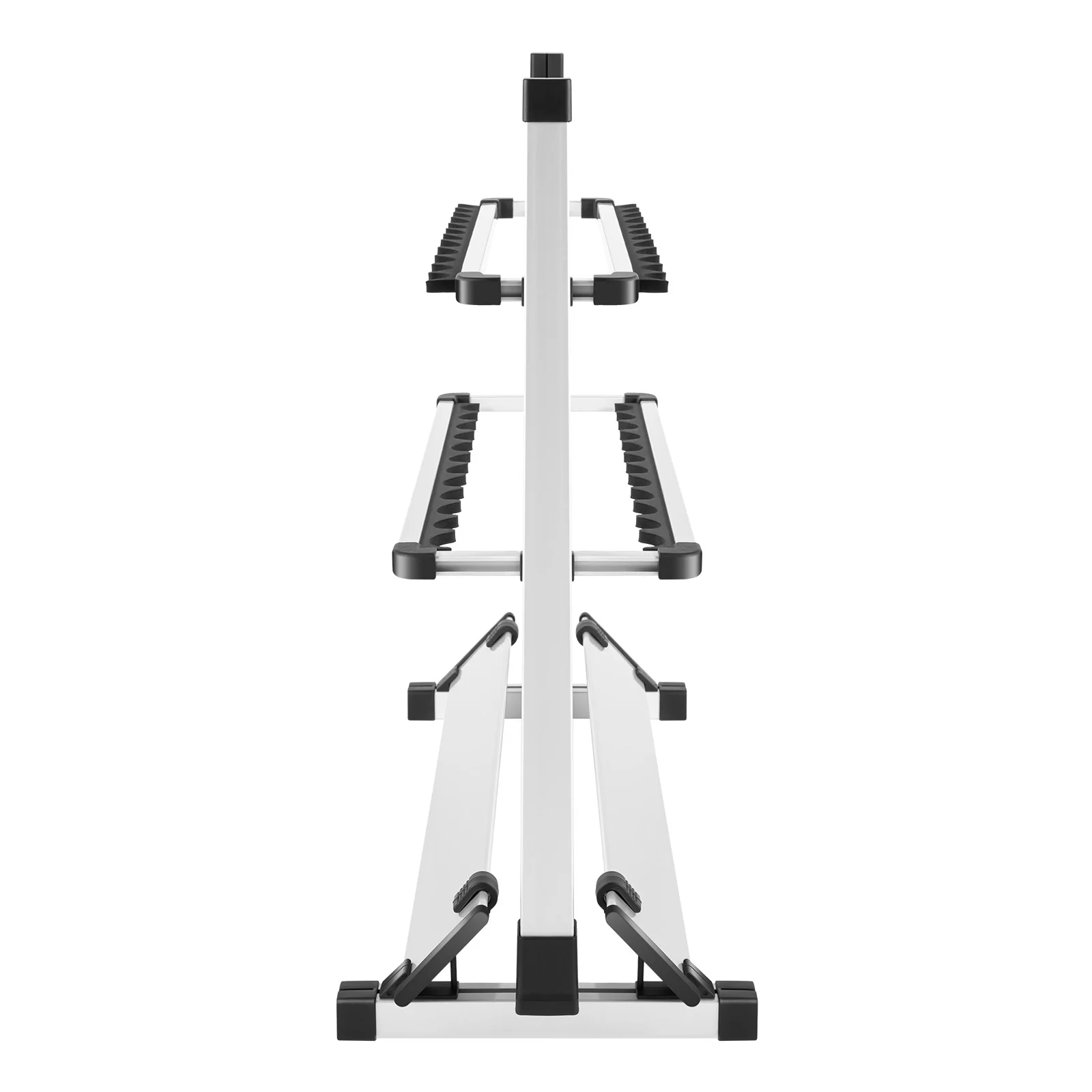 Fish Rod Rack Organizer Stand with 24 Groove Adjustable Height 73x32x72cm
