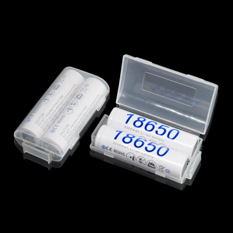 PALO 18650 Battery 3.7V 3200mAh 18650 Lithium Rechargeable Battery 32A High Current Li-ion Batteries for Flashlight