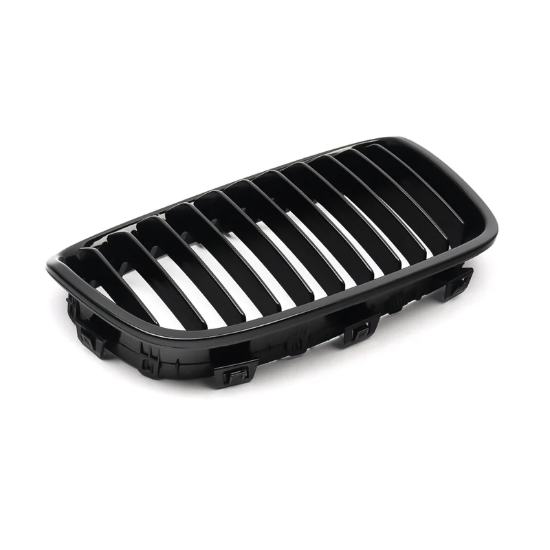 MagicKit Car Racing Grill Fit For BMW F20 F21 LCI 1 Series 1 Pair Front Kidney Grille 2011 2012 2013 2014 2015 Auto Accessories