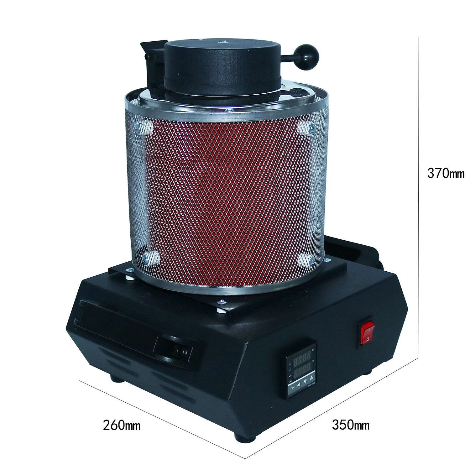 3KG Digital Gold Melting Furnace Machine Heating Capacity 2100W Refining Precious Metal Silver Jewelry Casting Tool