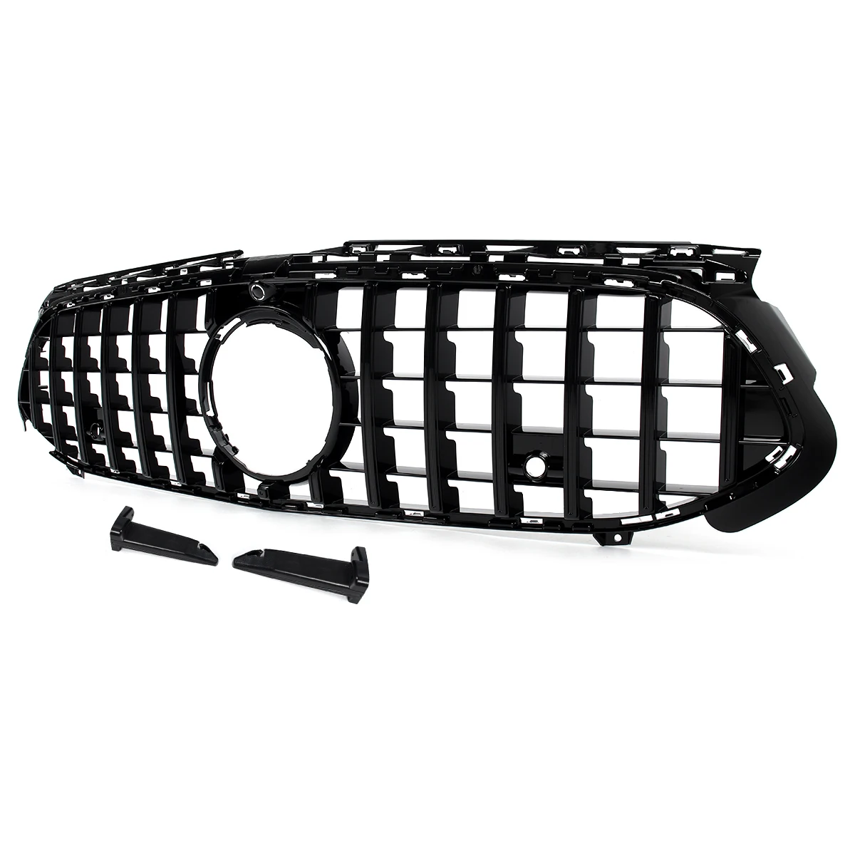 GT Style Front Bumper Grille Fits Mercedes Benz A-Class W177 AMG Line 2023-2024