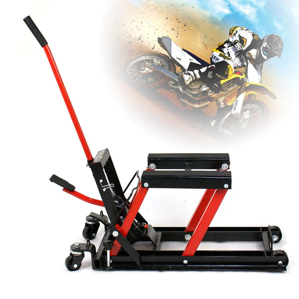 Jack 680kg Lift Mounting Stand Lift Quad Hydraulic Trestle Easels