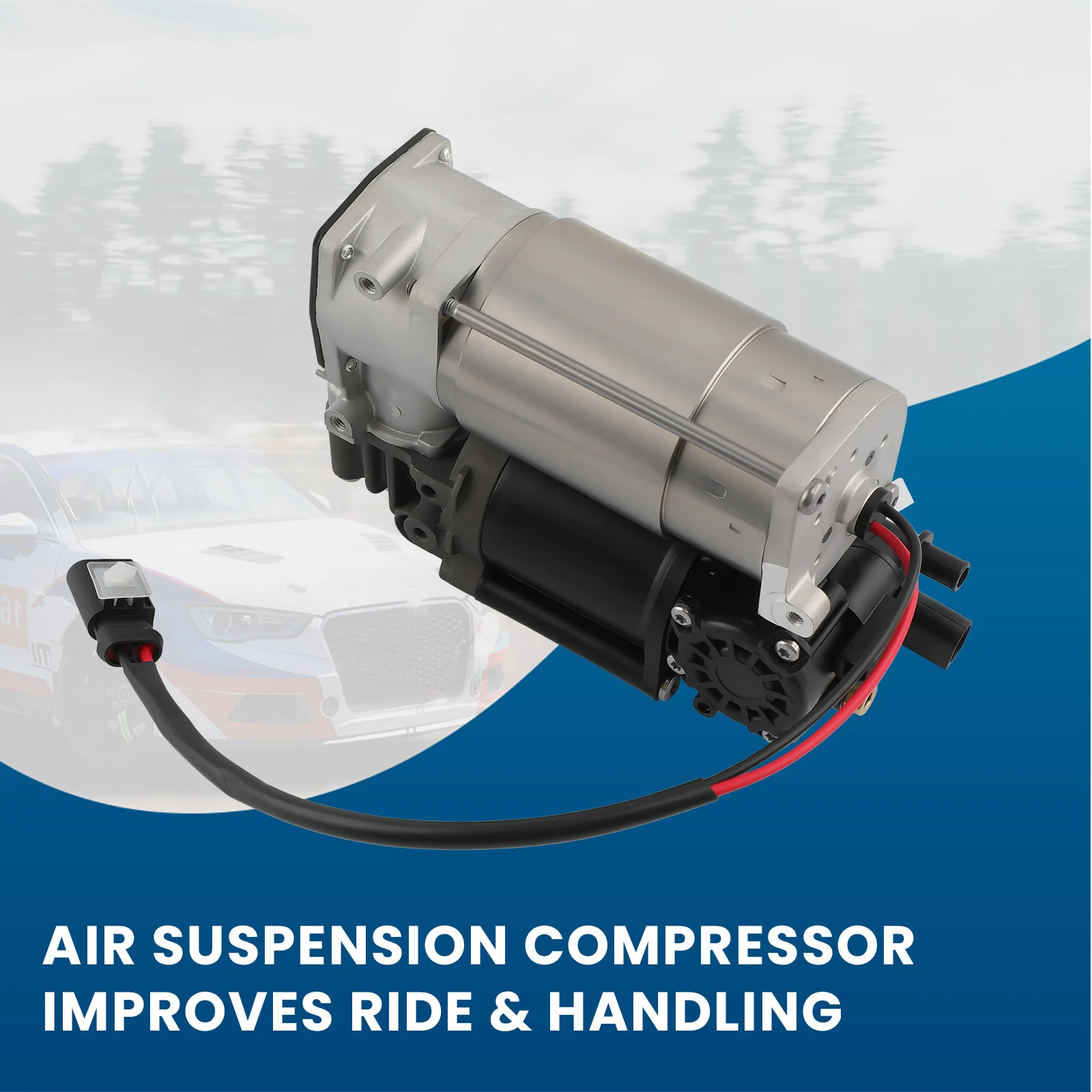 Air Suspension Compressor Pump + Relay For Mercedes Benz E Class W212 2123200404 2123200104