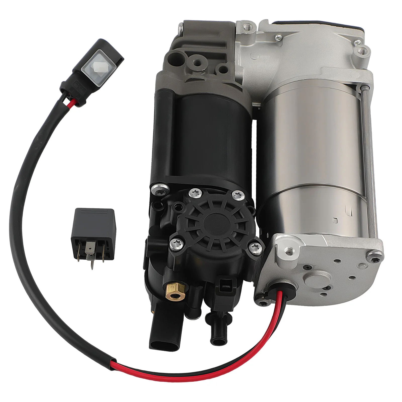 Air Suspension Compressor Pump + Relay For Mercedes Benz E Class W212 2123200404 2123200104