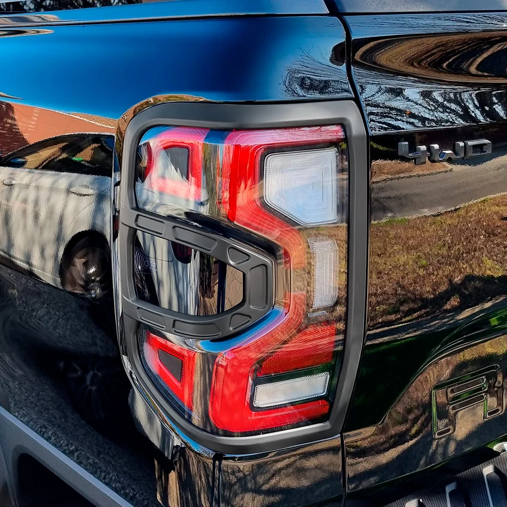 Car Accessories Tail Lights Cover For Ford Ranger Raptor Next Gen 2023 2024 Car Styling