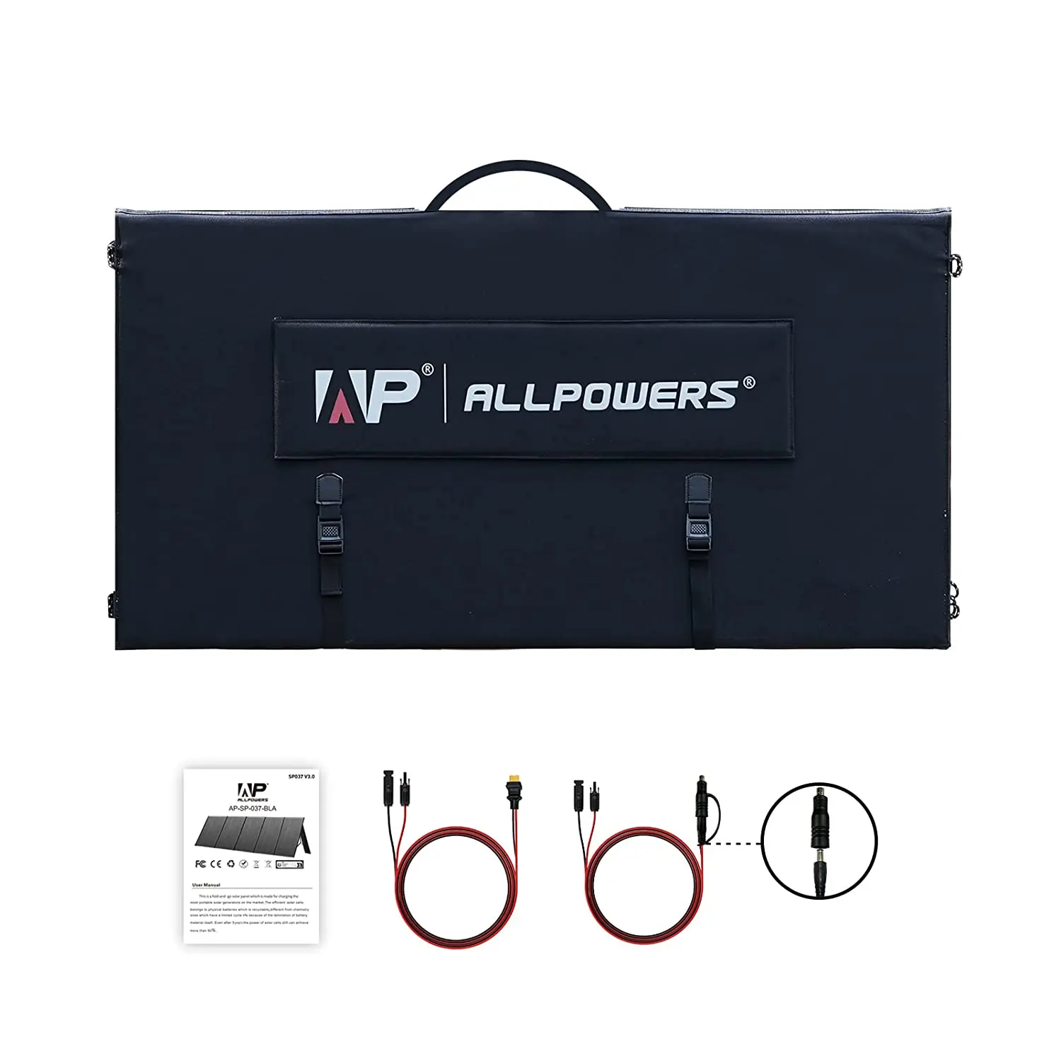 ALLPOWERS 400W / 200W / 140W / 100W / 60W Solar Charger,Portable Waterproof Foldable Solar Panel for Camping RV Garden Roof