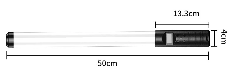 RGB Light Stick Wand With Tripod Stand Colorful LED Fill Light Handheld Flash Speedlight Photography Lighting Video Lamp Party