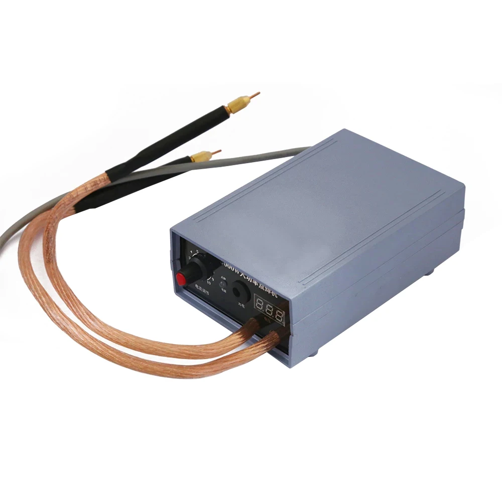 5000W Spot Welder for 18650 Battery Pack Home DIY Kit Welding Tools Portable Spot Welding Machine Pen 0.15MM Nickel Strip