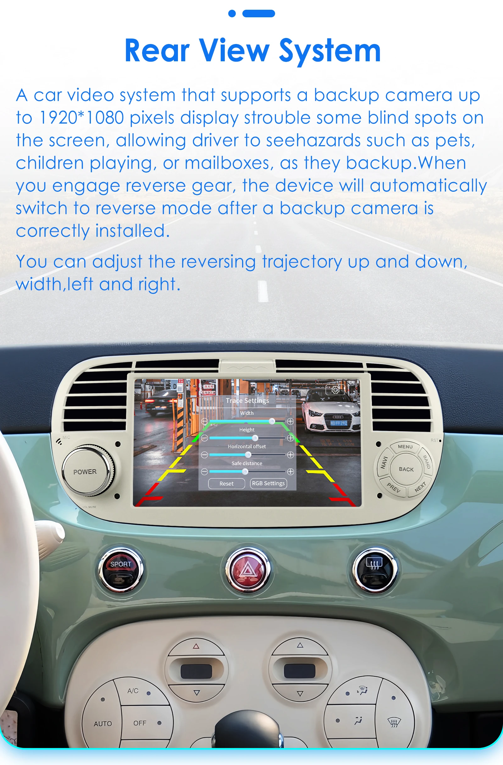 1Din Android 12 AI Voice Carplay Android Auto Radio For FIAT 500 Car Multimedia GPS 4G autoradio RDS 4G-LET SWC NO DVD