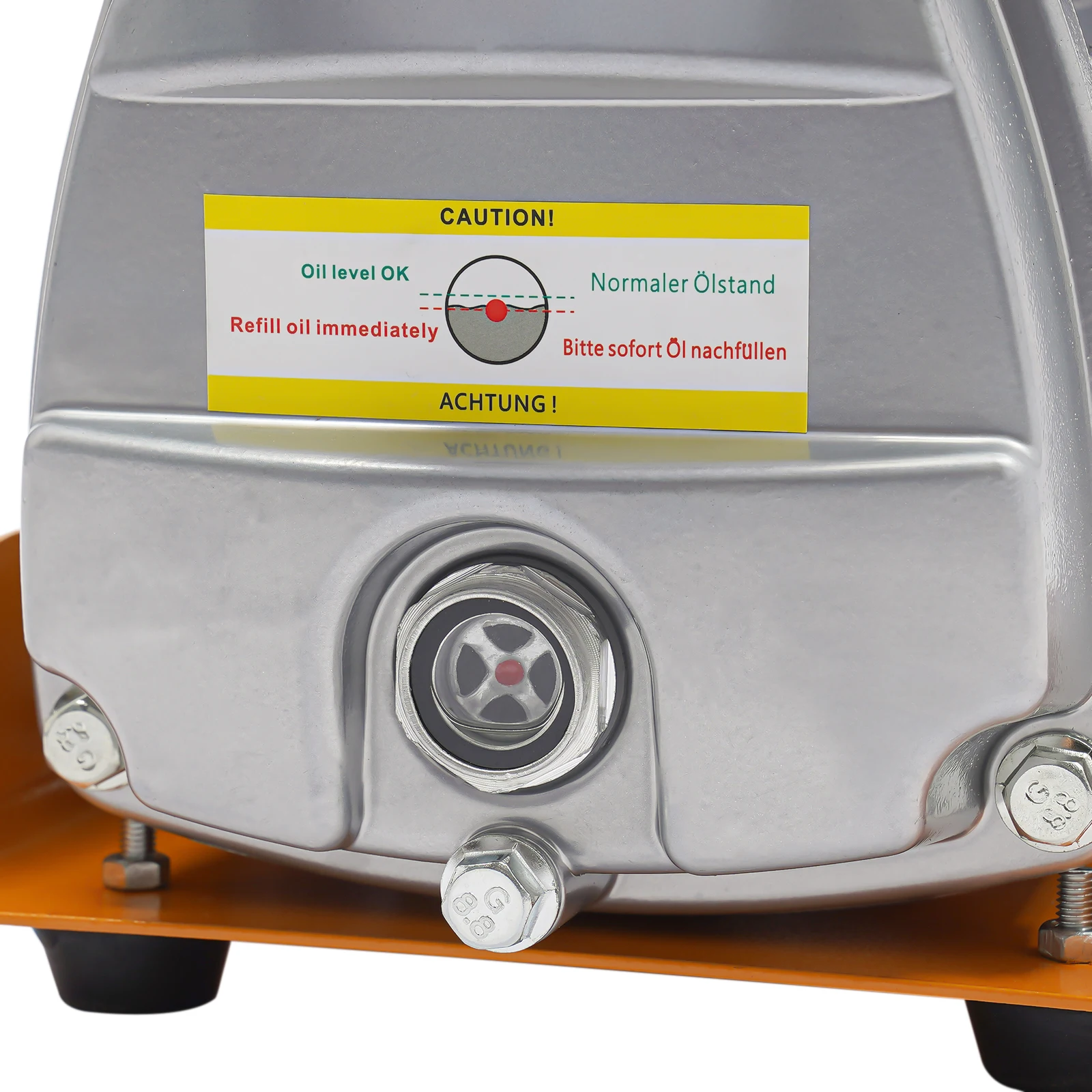 1800W 220V Portable Electric High Pressure Air Pump 0-30MPa, Water+Air Cooling Asynchronous Motor Inflator with Water-Oil Separator for Garage Workshop