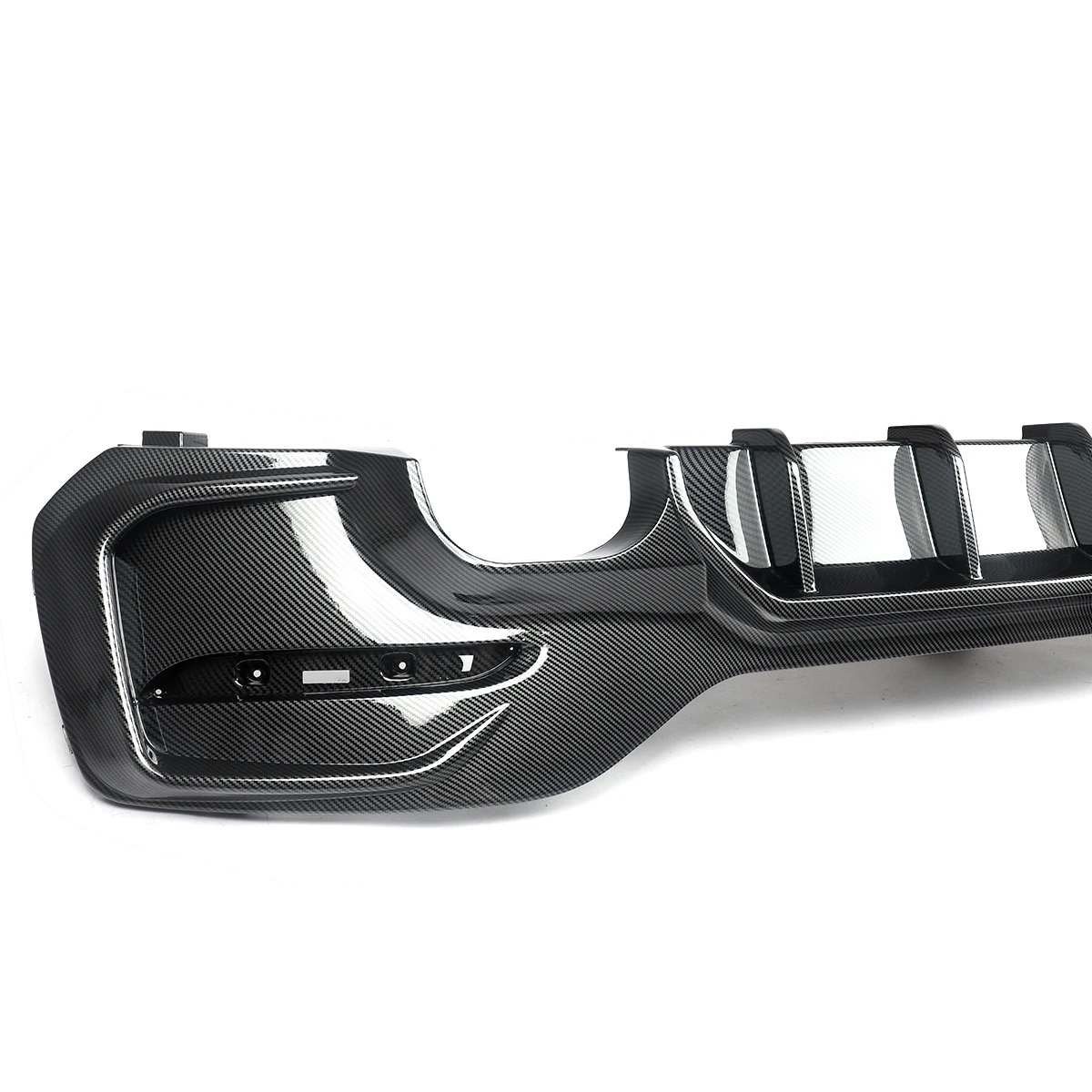 For BMW F20 F21 M135i M140i 2015-19 Performance Style Car Rear Bumper Lip Diffuser Spoiler Splitters Carbon Fiber Look Facelift