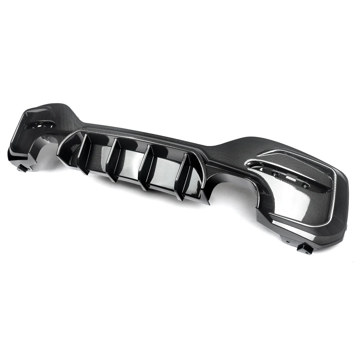 For BMW F20 F21 M135i M140i 2015-19 Performance Style Car Rear Bumper Lip Diffuser Spoiler Splitters Carbon Fiber Look Facelift