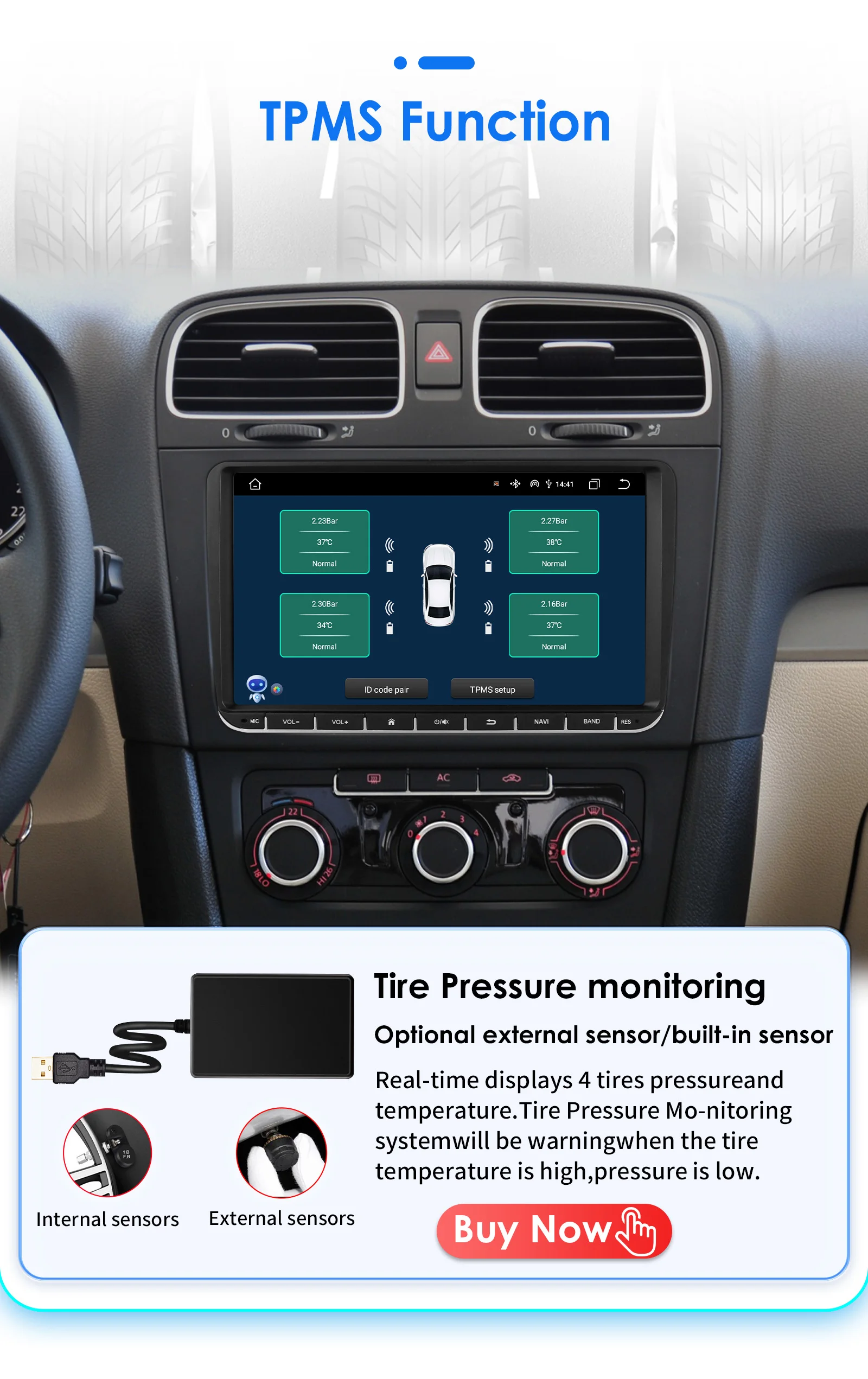 9" 2Din Android12 Car Radio For Volkswagen VW Passat B6 B7 T5 Tiguan Touran GOLF POLO Car Multimedia GPS 4G Carplay Autoradio