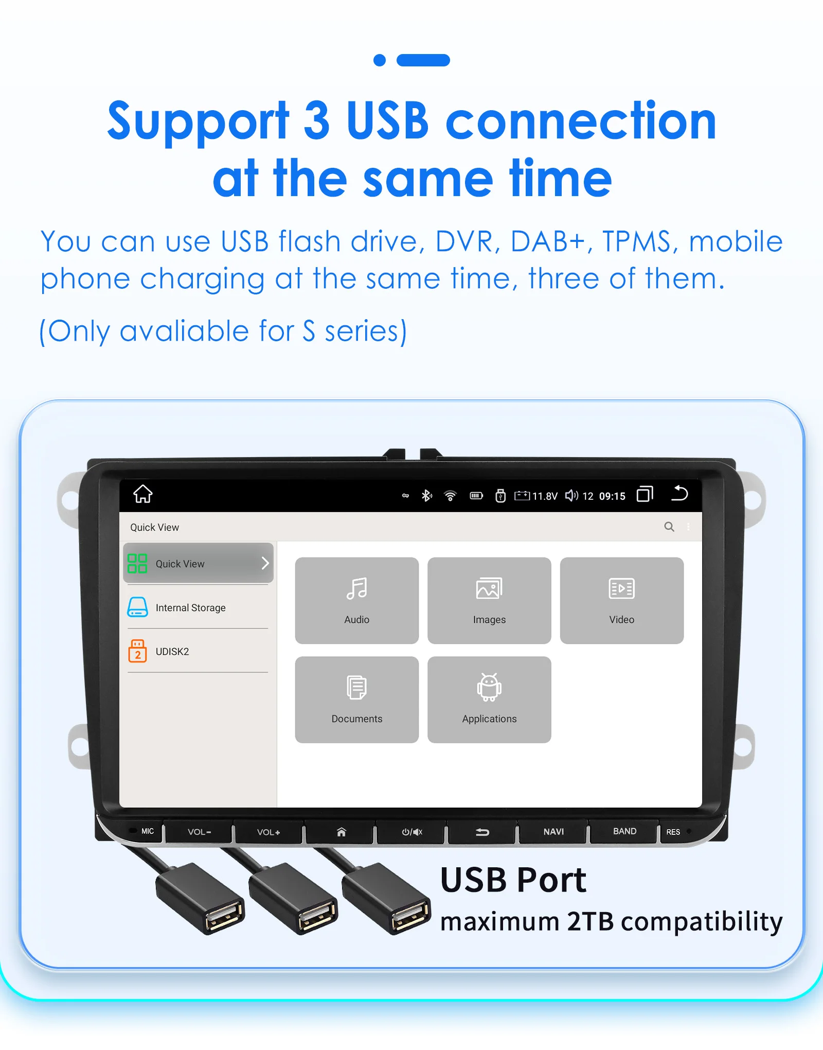 9" 2Din Android12 Car Radio For Volkswagen VW Passat B6 B7 T5 Tiguan Touran GOLF POLO Car Multimedia GPS 4G Carplay Autoradio