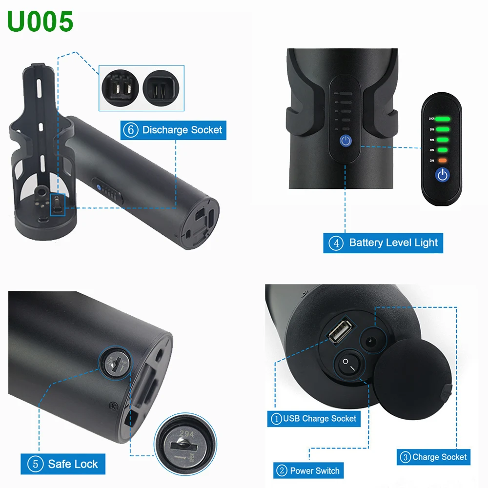 Bottle EBike Battery 36V 7Ah 9Ah 10.5Ah UPP Grade A Li-ion 18650 Pack for Bafang TSDZ2 500W 350W 250W Electric Bicycle Motor