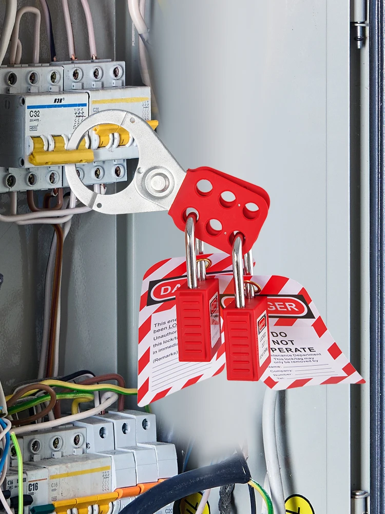SucceBuy 26/58 PCS Lockout Tagout Kits 46 Electrical Safety Loto Kit 53PCS Industrial Includes Padlocks Personal Lockout Station