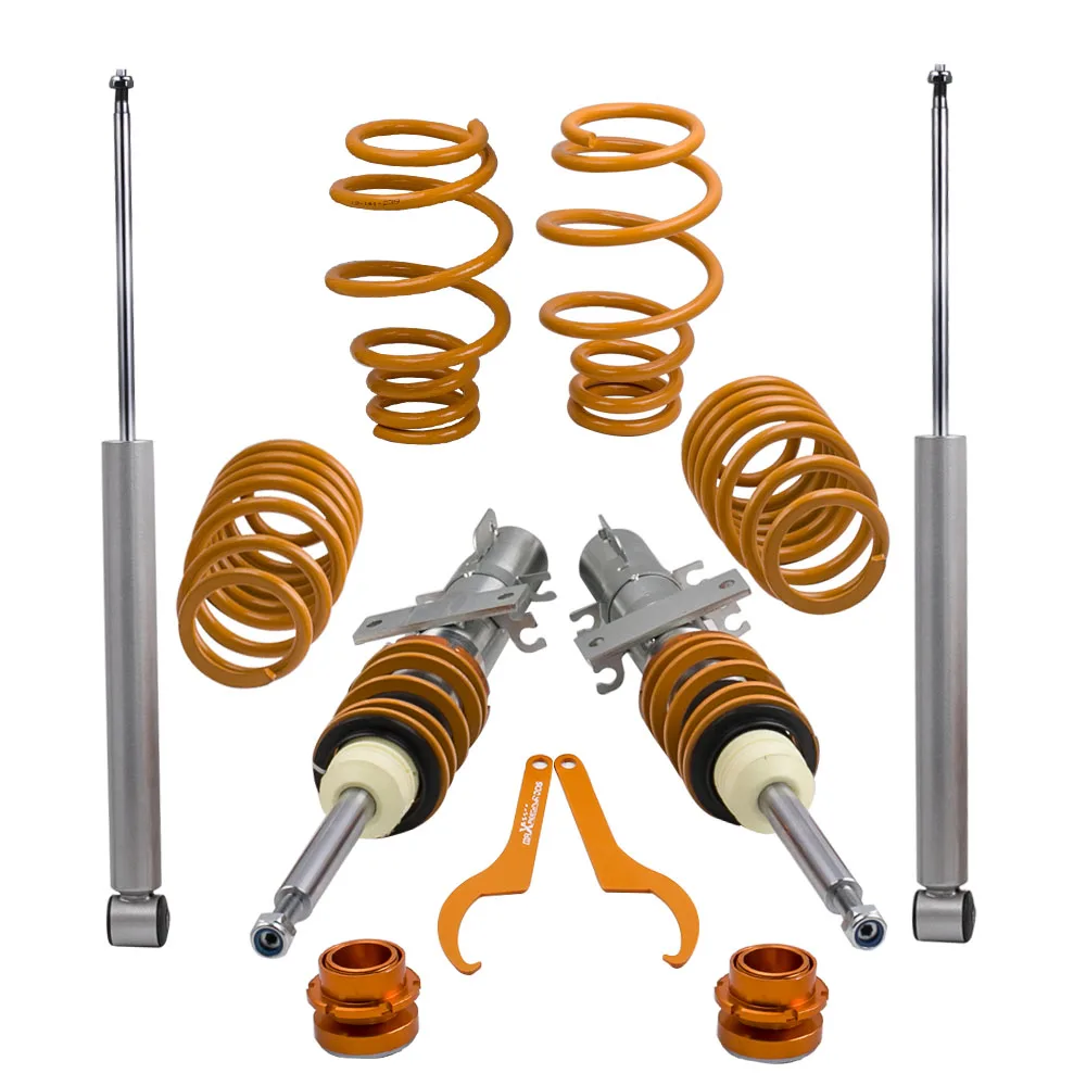 Spring Suspension Absorber Coilovers For Volkswagen Polo 9N Mk4 Skoda Fabia Mk1 for Skoda Fabia MK1 6Y Shock Strut Suspension
