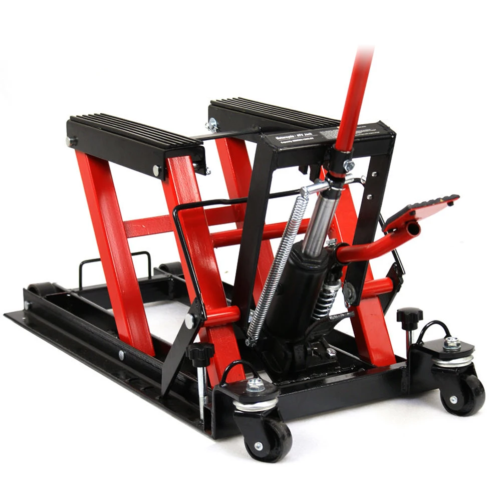 Motorcycle Lifting Platform Motorcycle Lift Jack Motorbike Lift Table Hydraulic Repair Platform Frame