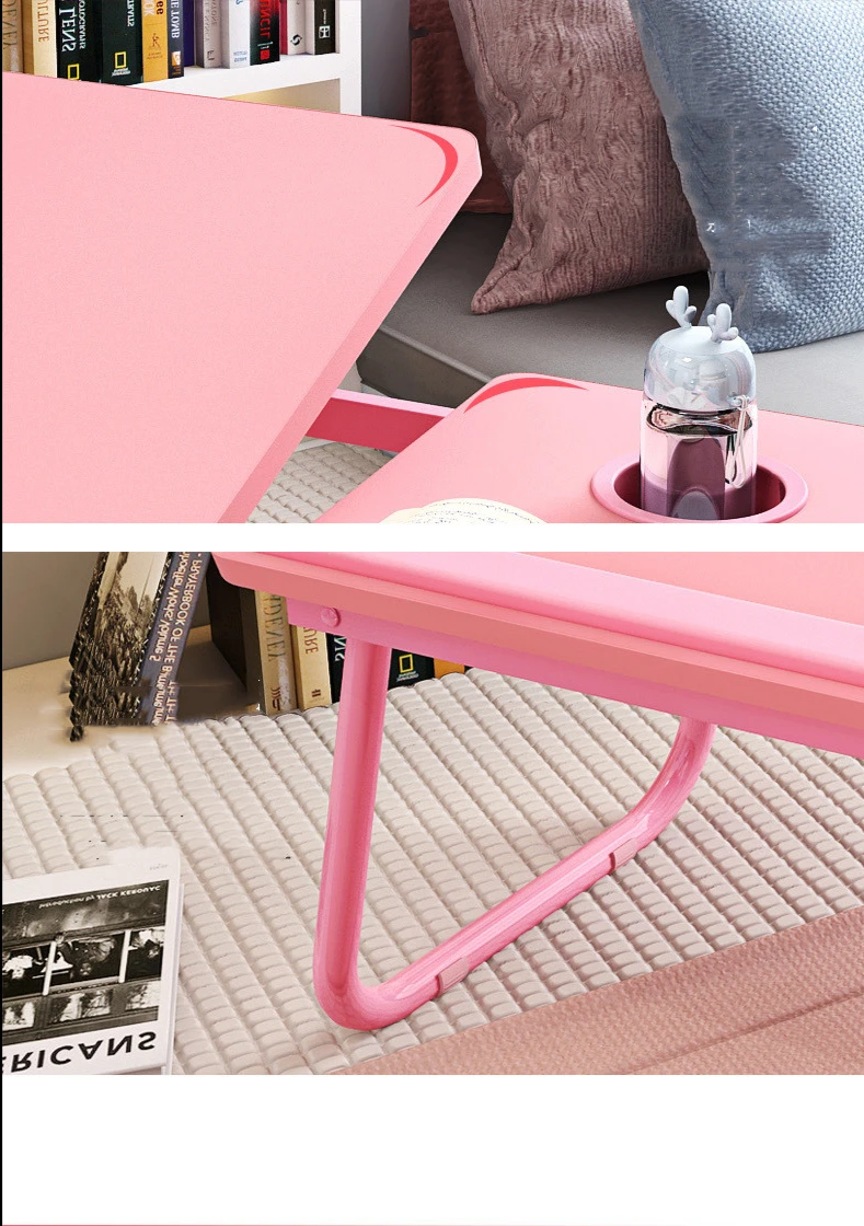Laptop Table Simple Computer Desk With Fan For Bed Sofa Folding Adjustable Laptop Desk On The Bed