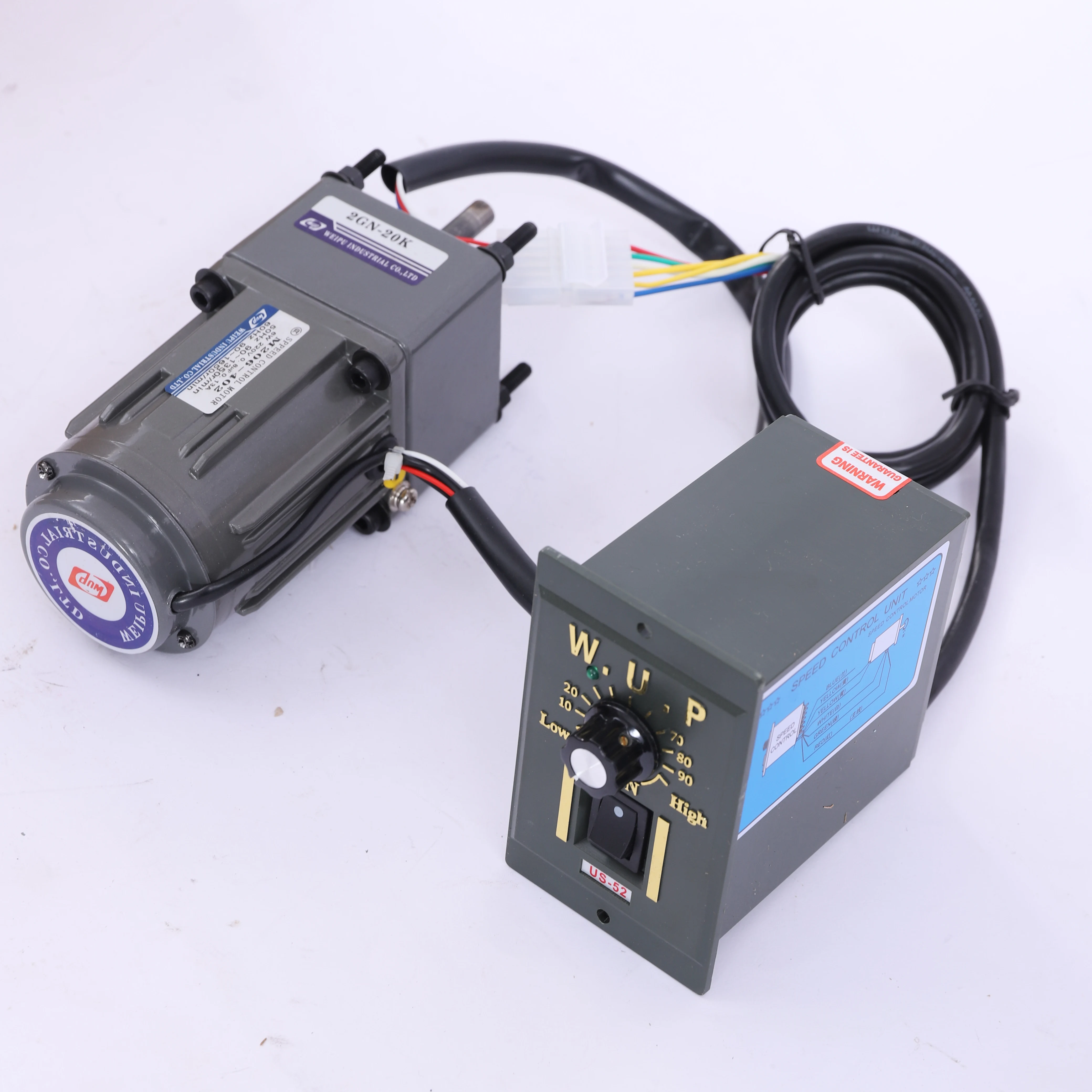 220V Motor Speed Controller, Speed Adjustable Regulator Gear Motor (20k) 6W 20K Speed Control Motor And Speed Governor - 220V
