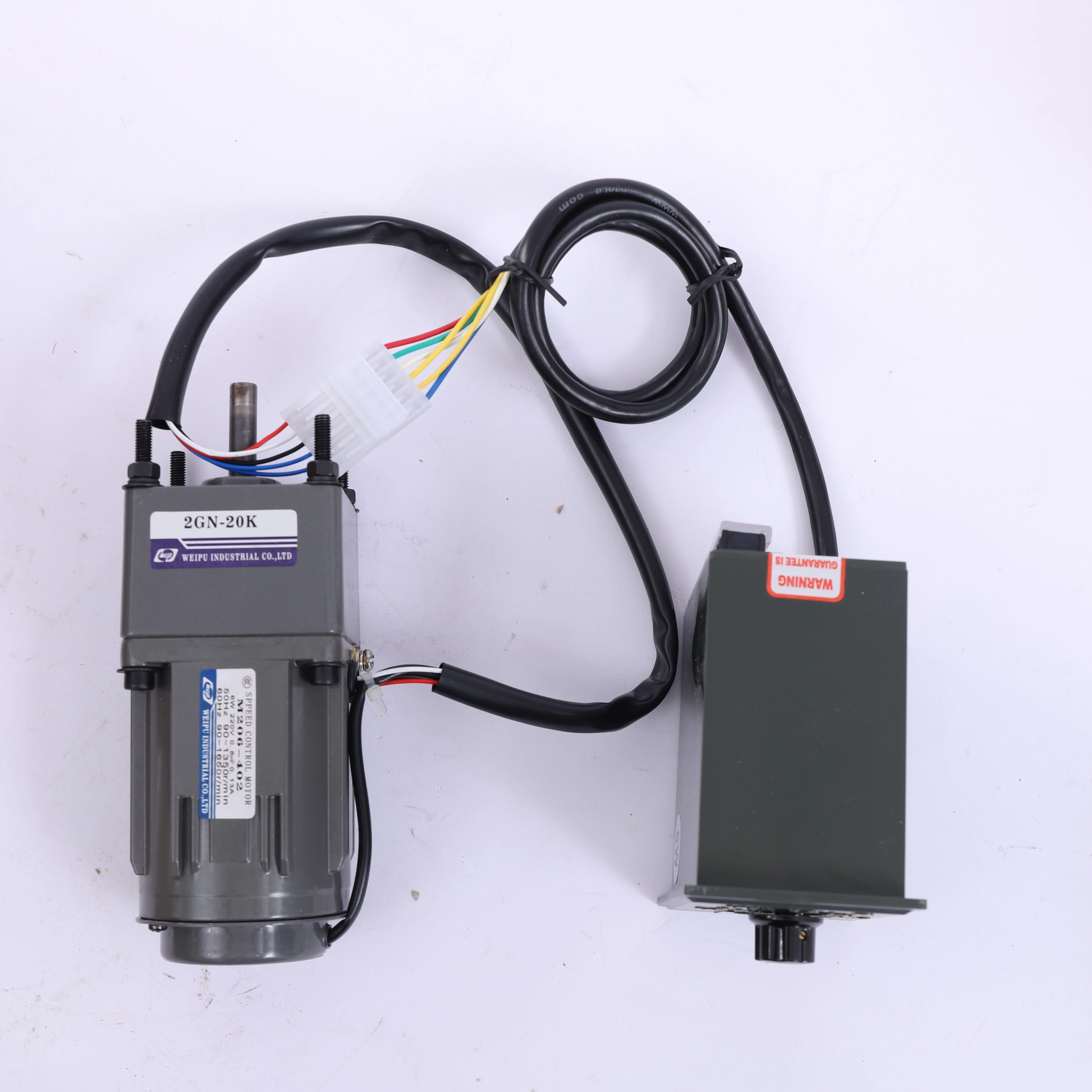 220V Motor Speed Controller, Speed Adjustable Regulator Gear Motor (20k) 6W 20K Speed Control Motor And Speed Governor - 220V