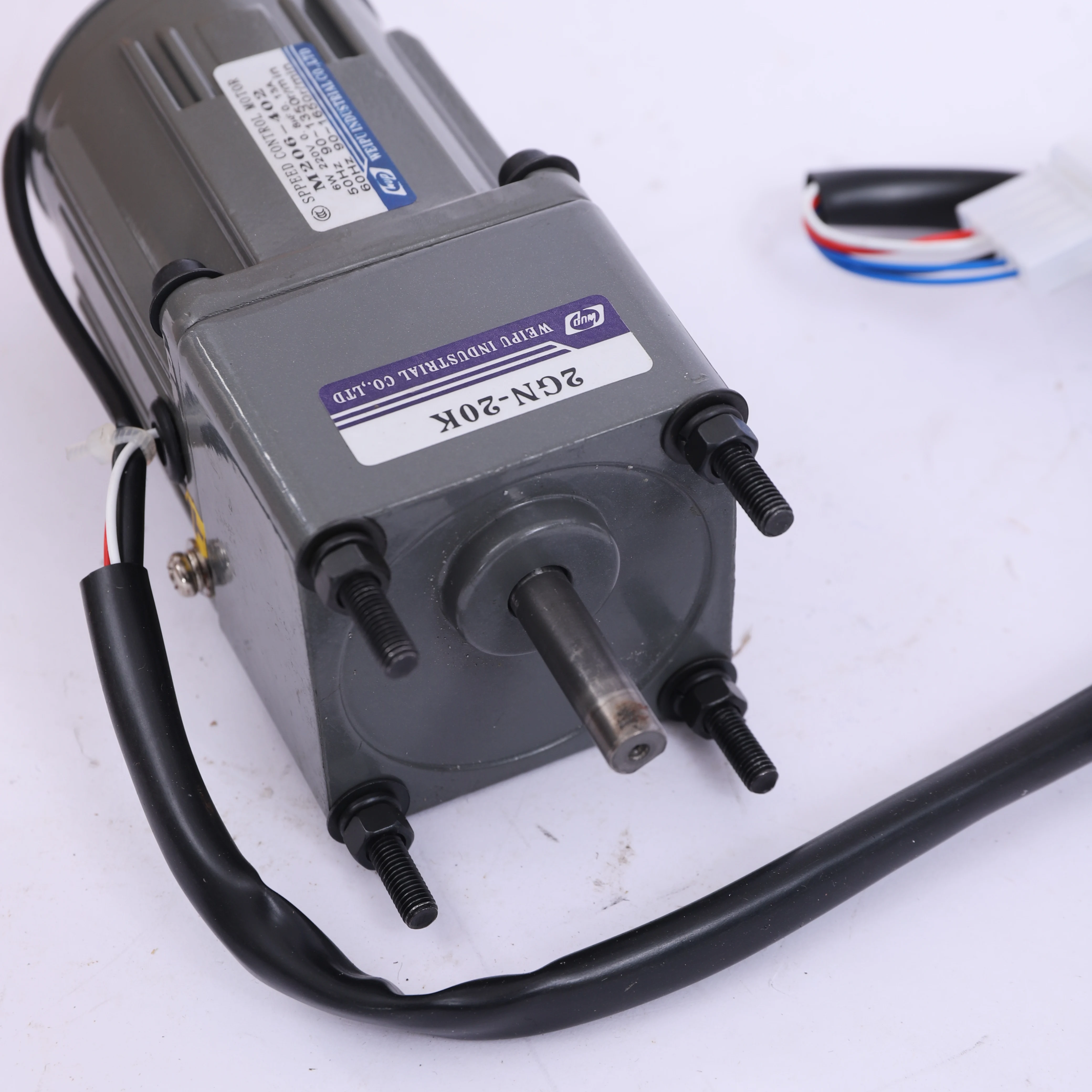 220V Motor Speed Controller, Speed Adjustable Regulator Gear Motor (20k) 6W 20K Speed Control Motor And Speed Governor - 220V