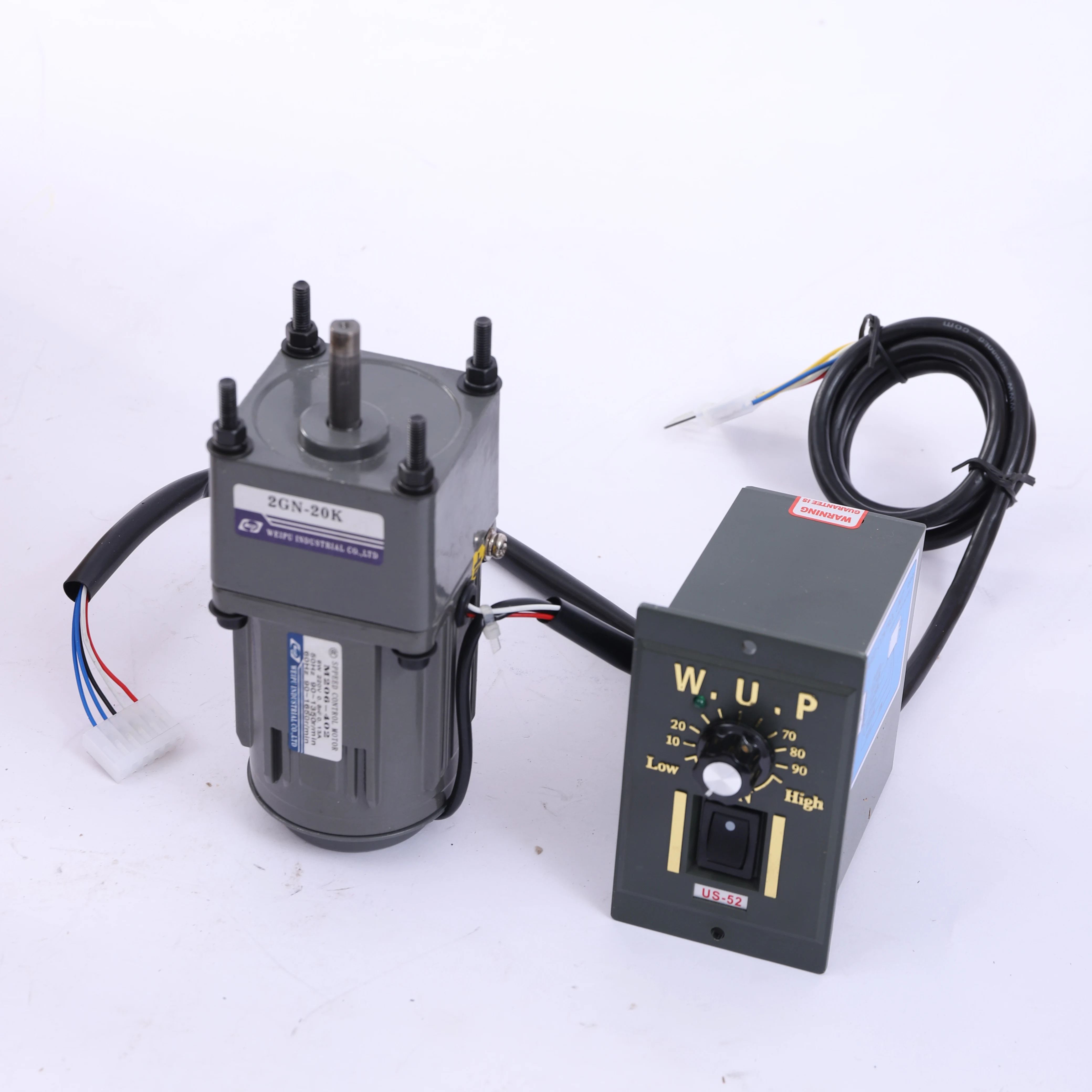 220V Motor Speed Controller, Speed Adjustable Regulator Gear Motor (20k) 6W 20K Speed Control Motor And Speed Governor - 220V