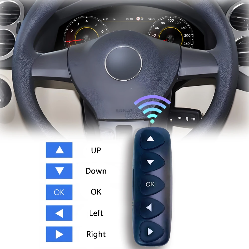 10.25'' Lcd Radio Instrument Paneel Cockpit For VW  Jetta 2006 7 8 9 10 11 years modify Auto Digital Dashboard Cluster