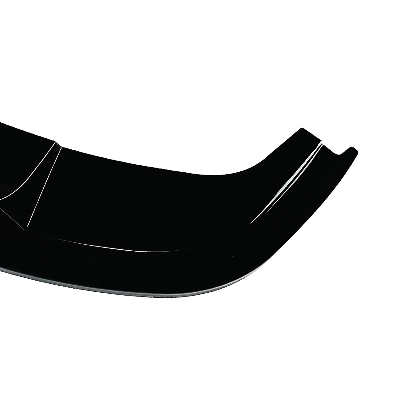 For BMW 5 Series E60 E61 M Sport 2005-2010 Front Bumper Spoiler Lip Carbon Fiber Look/Gloss Black Lower Splitter Body Protector