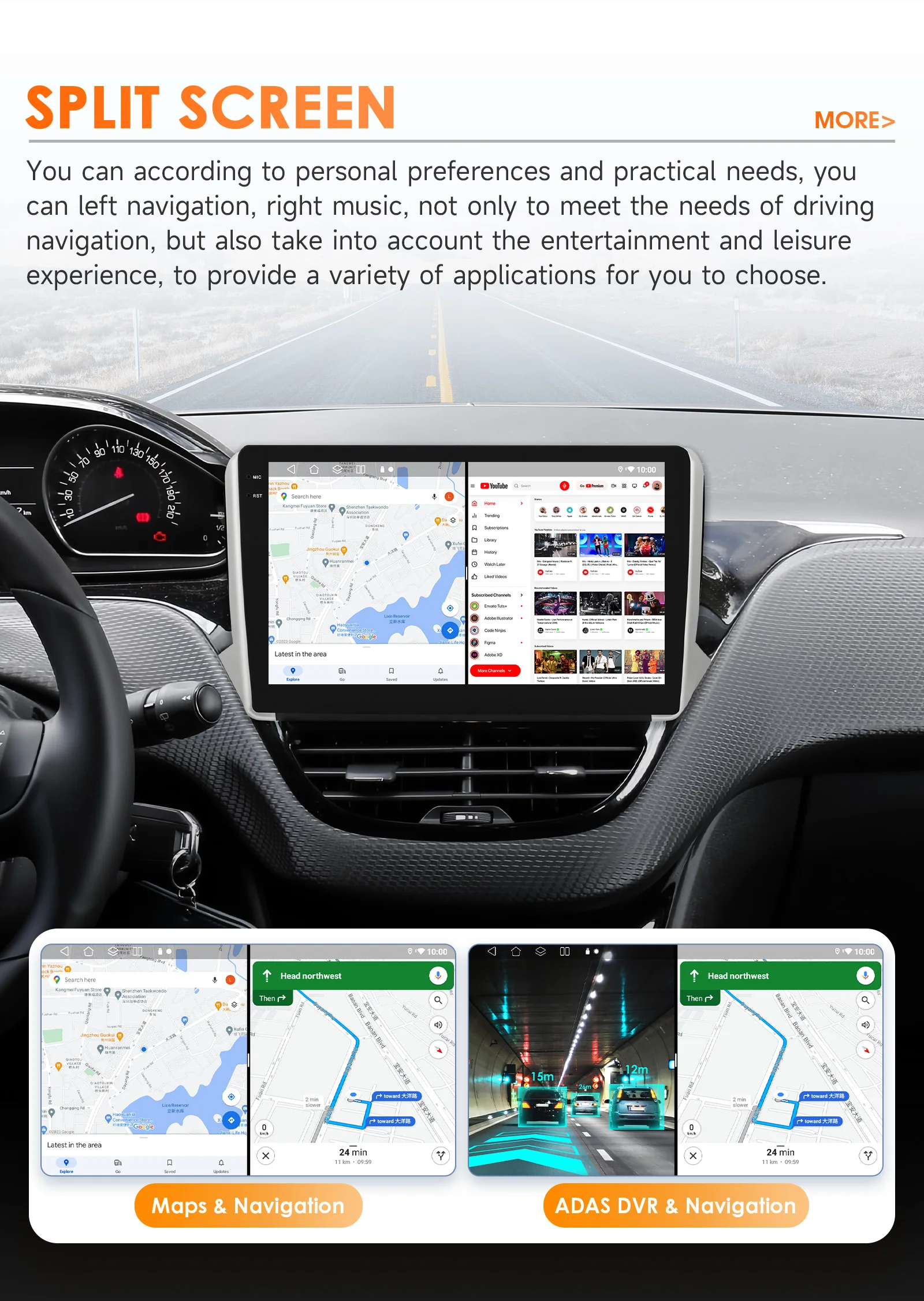 Hizpo 6115 Car Intelligent Systems For Peugeot 2008 208 2014 - 2018 Wireless CarPlay Android Auto No 2 din 2din DVD Multimedia