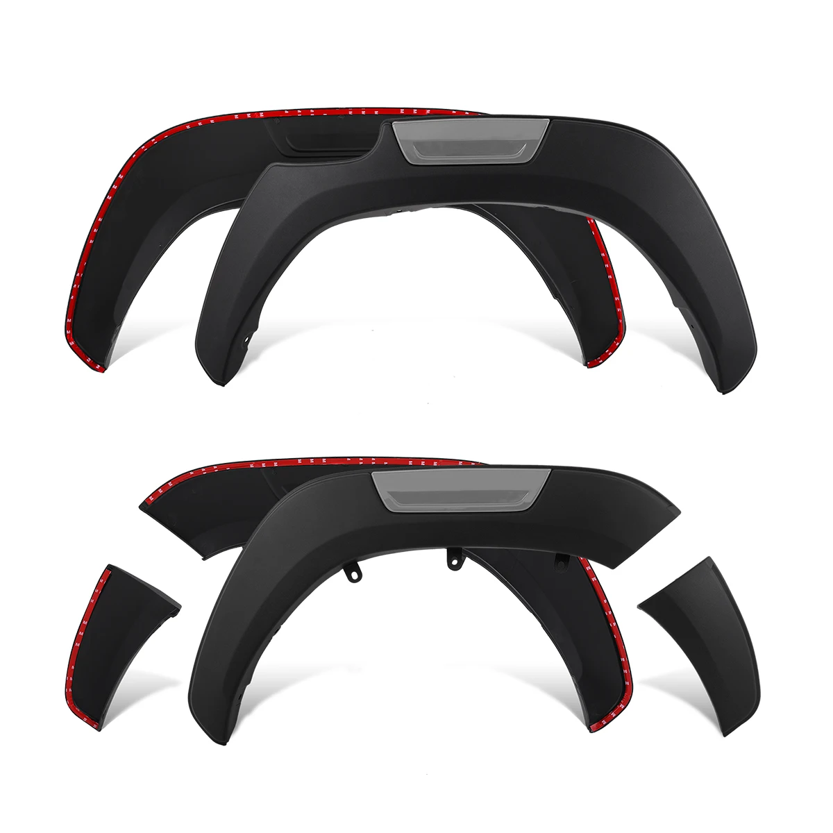 Fender Flares Wheel Arch for Toyota Hilux 2015-2020,2021-2024 Models 4X4 Car Auto Part Accessories 6pcs/Set Car Styling