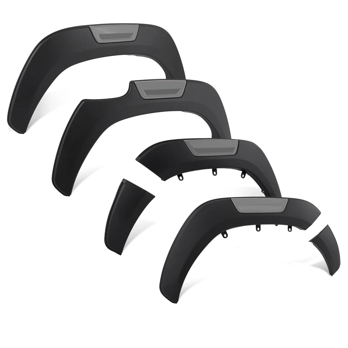 Fender Flares Wheel Arch for Toyota Hilux 2015-2020,2021-2024 Models 4X4 Car Auto Part Accessories 6pcs/Set Car Styling