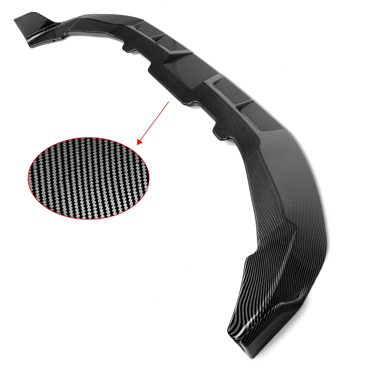 For 2022-ON BMW X3M X4M F97 F98 Carbon Look Car Front Bumper Spoiler Splitter