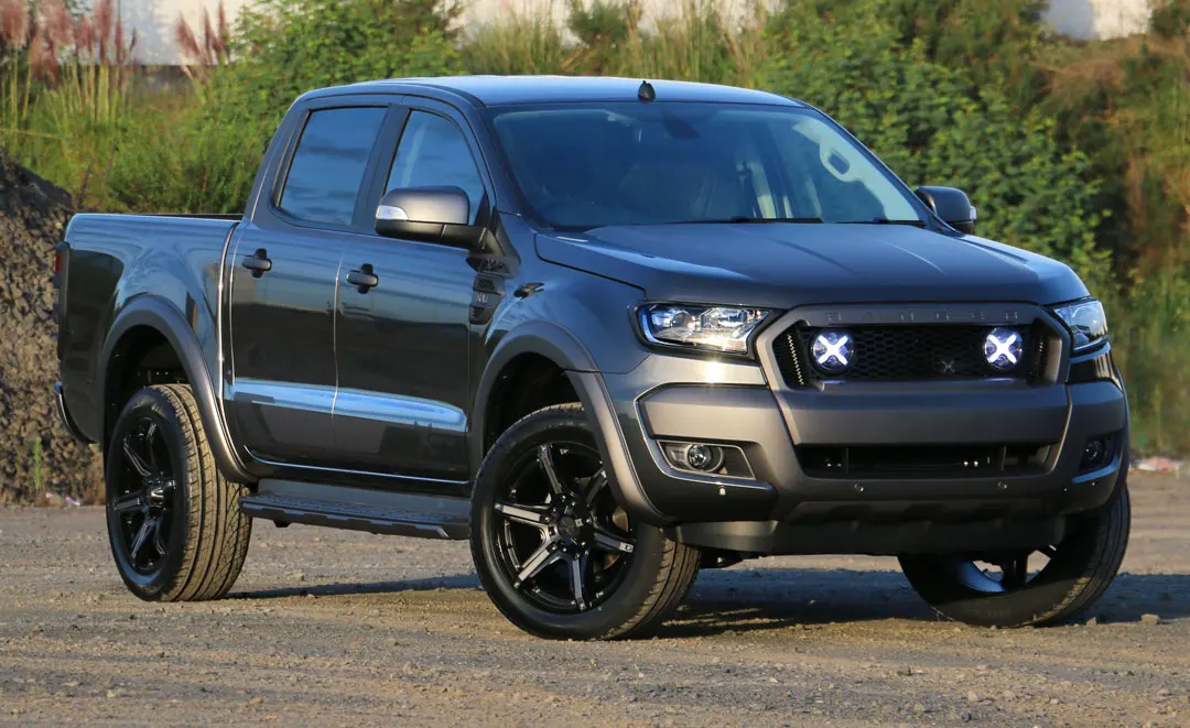 4 Inch Slim Fender Flares Kits Fit For Ford Ranger 2015-2018,2019-2022 T7 T8 MK2 MK3 PX2 PX3 Wheel Arch Protection 4X4 Car Parts