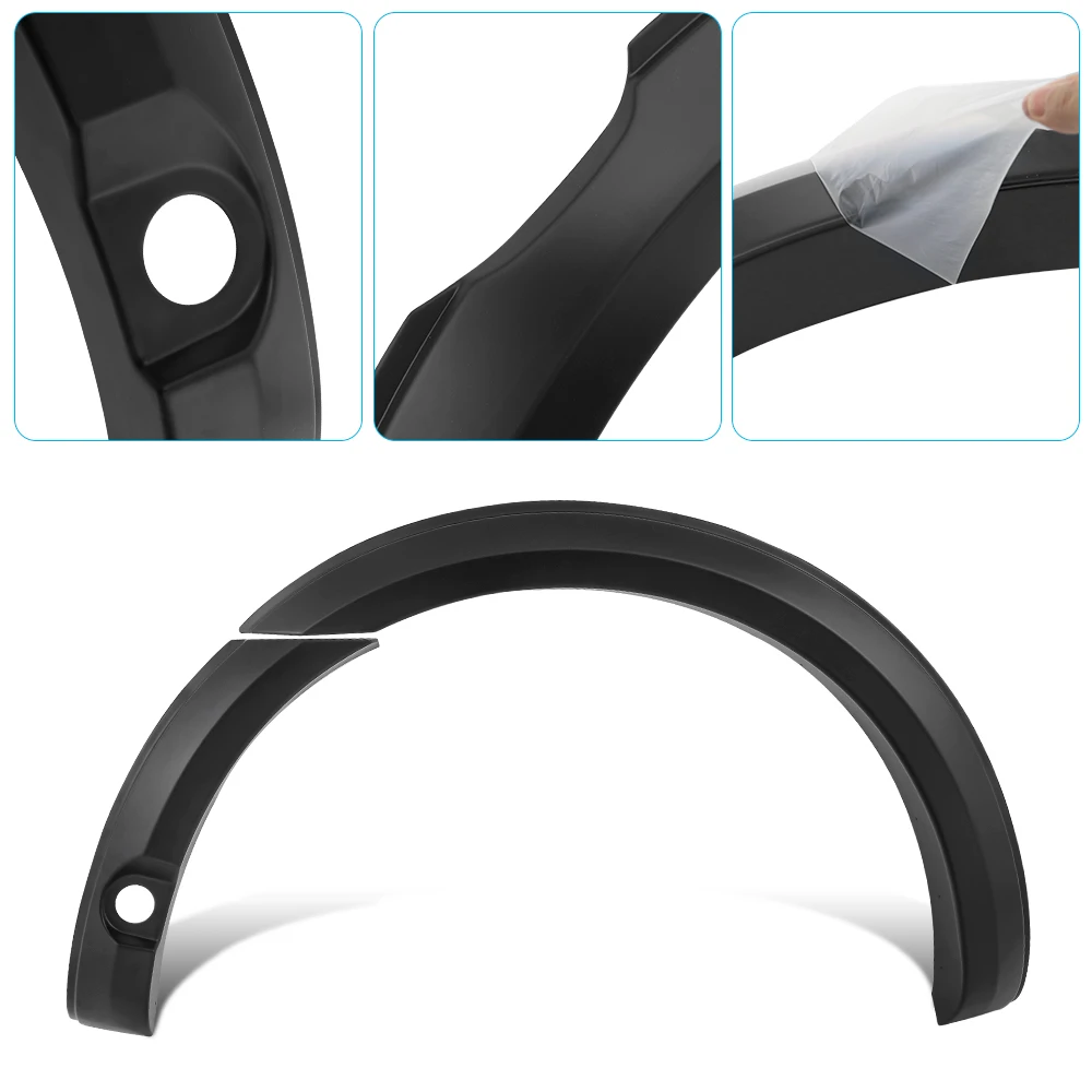 4 Inch Slim Fender Flares Kits Fit For Ford Ranger 2015-2018,2019-2022 T7 T8 MK2 MK3 PX2 PX3 Wheel Arch Protection 4X4 Car Parts