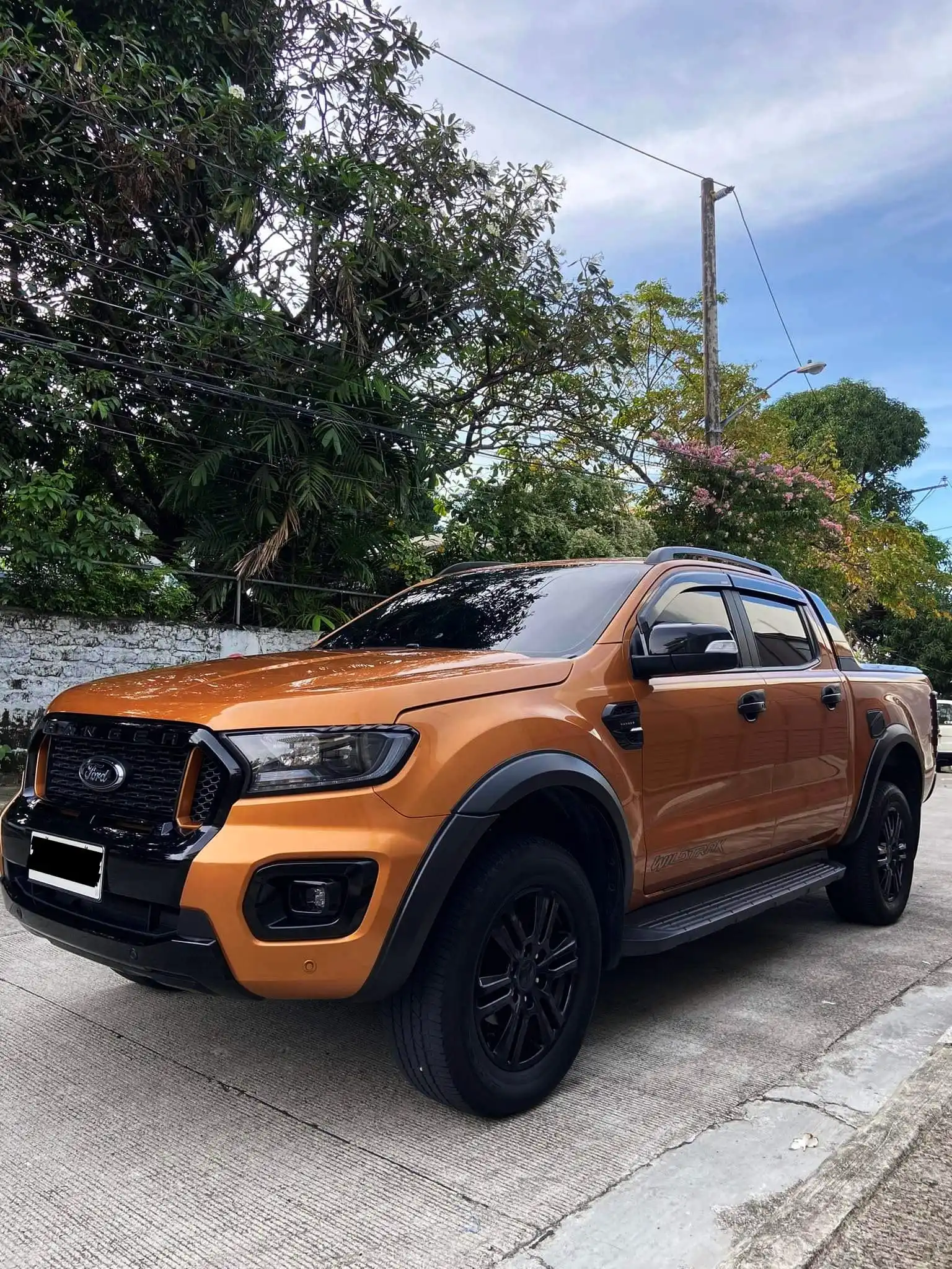 4 Inch Slim Fender Flares Kits Fit For Ford Ranger 2015-2018,2019-2022 T7 T8 MK2 MK3 PX2 PX3 Wheel Arch Protection 4X4 Car Parts