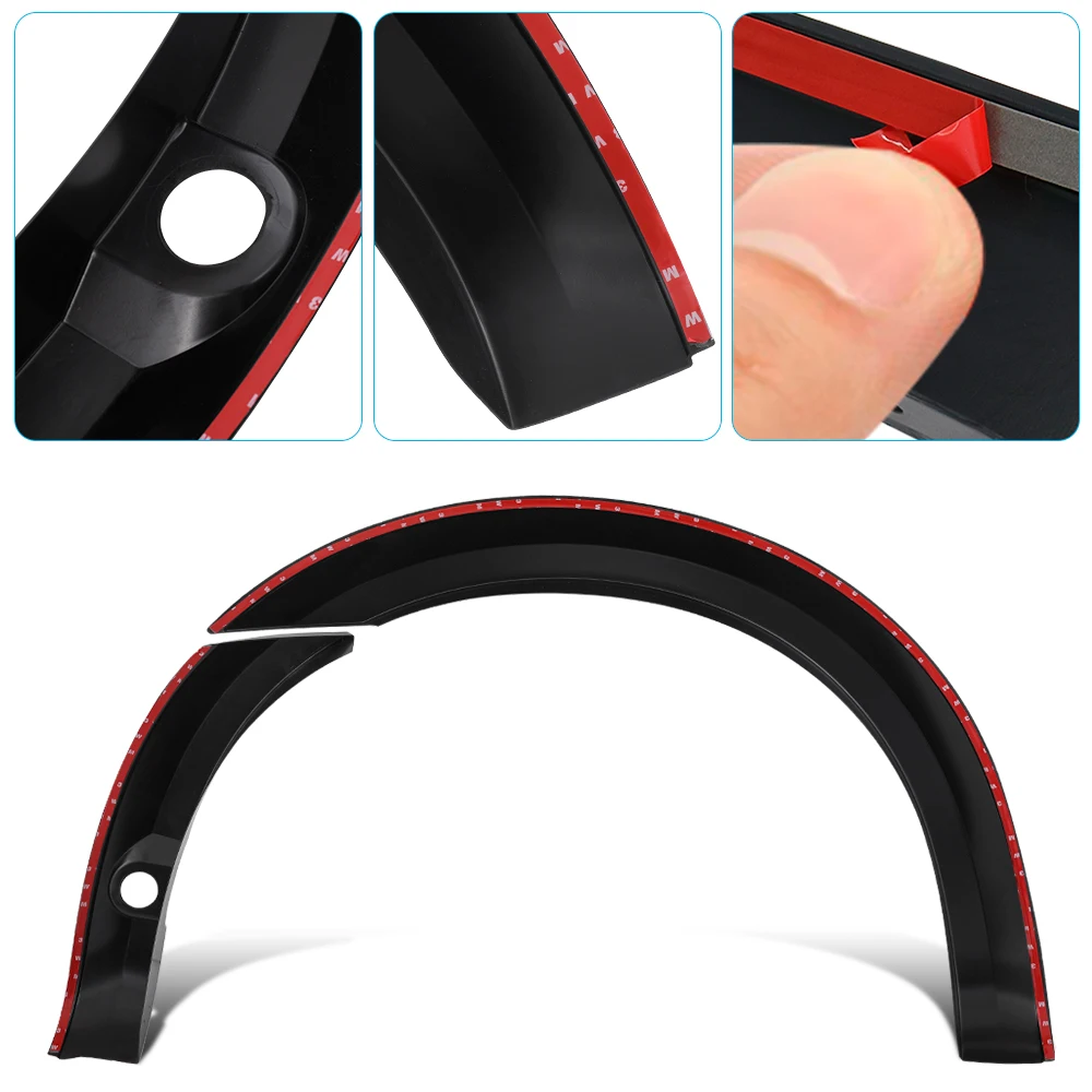 4 Inch Slim Fender Flares Kits Fit For Ford Ranger 2015-2018,2019-2022 T7 T8 MK2 MK3 PX2 PX3 Wheel Arch Protection 4X4 Car Parts