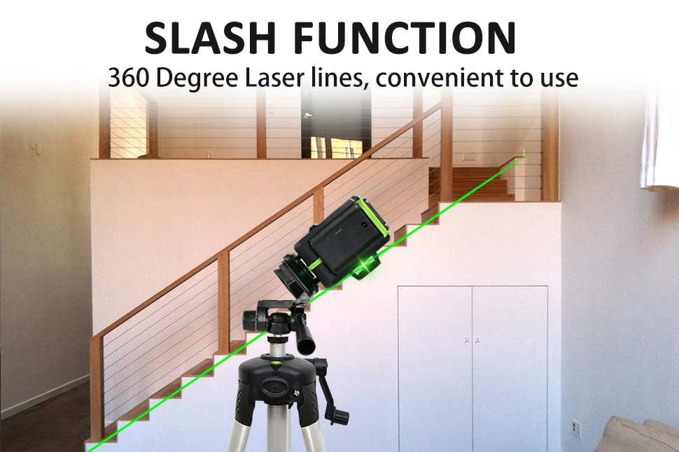 CLUBIONA 12/16 lines Green Beam Cross Laser Level 360 Rotary Self-Leveling Construction Decoration Tools With Remote Control