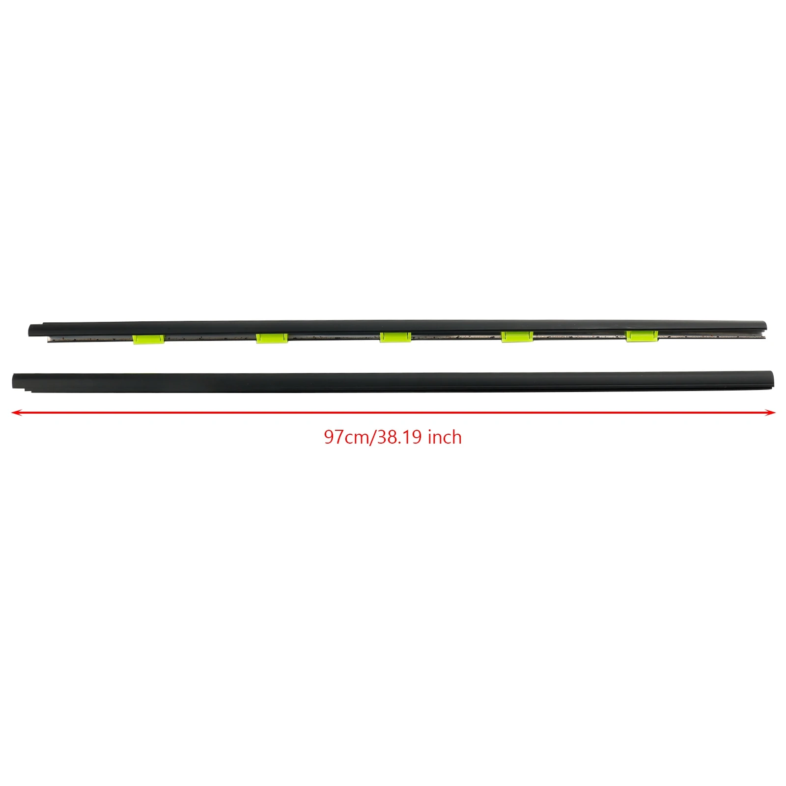 L+R Door Window Weather Molding 72410-S03-003 for HONDA CIVIC EK 1996-2000 72410-S03-003, 72450-S03-003